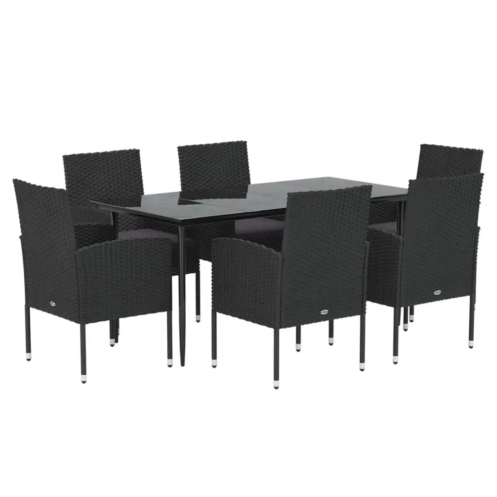 7 Piece Rattan Set