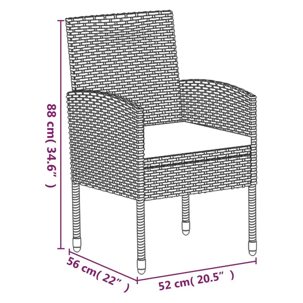 7 Piece Rattan Set