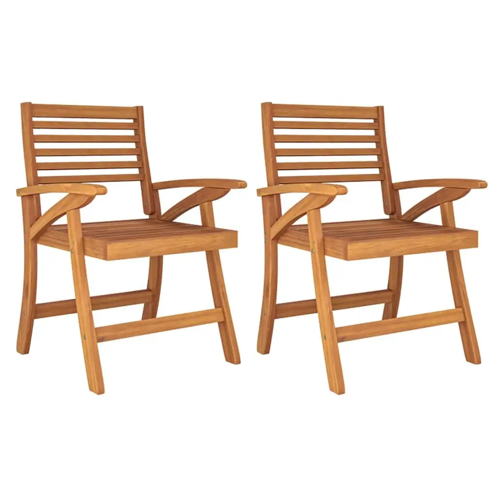 3-Piece Garden Dining Set in Solid Wood
