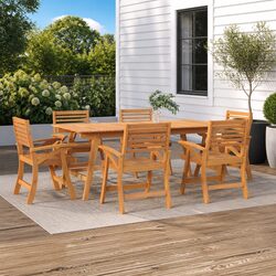 Acacia Outdoor Chairs Set - 6 Comfortable Options