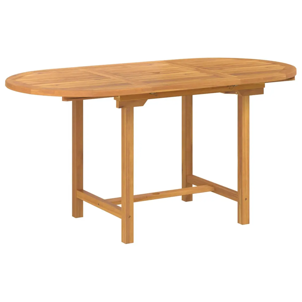 Garden Dining Set Brown 7 Pieces Solid Teak Wood Outdoor Table Chairs Furniture