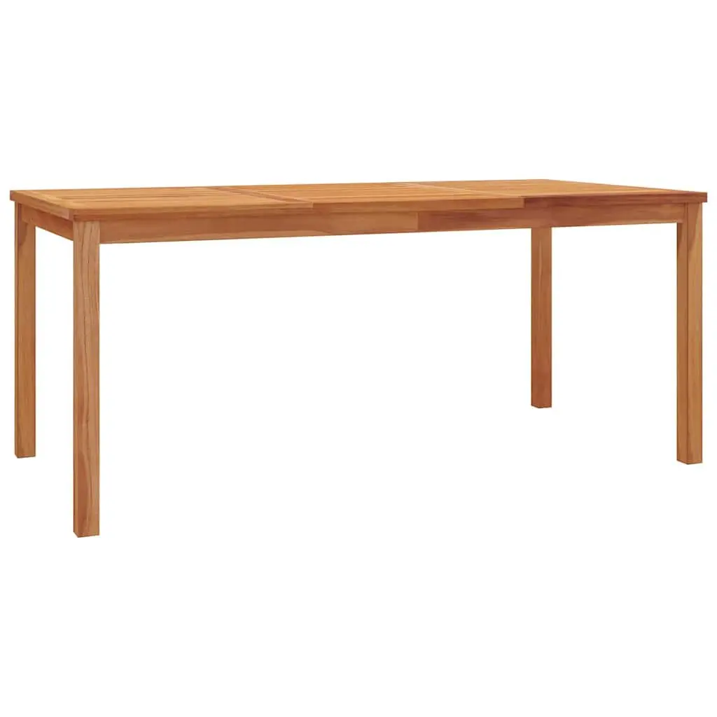 Garden Dining Set 4 Piece Outdoor Furniture Table Bench Chairs Brown Wood
