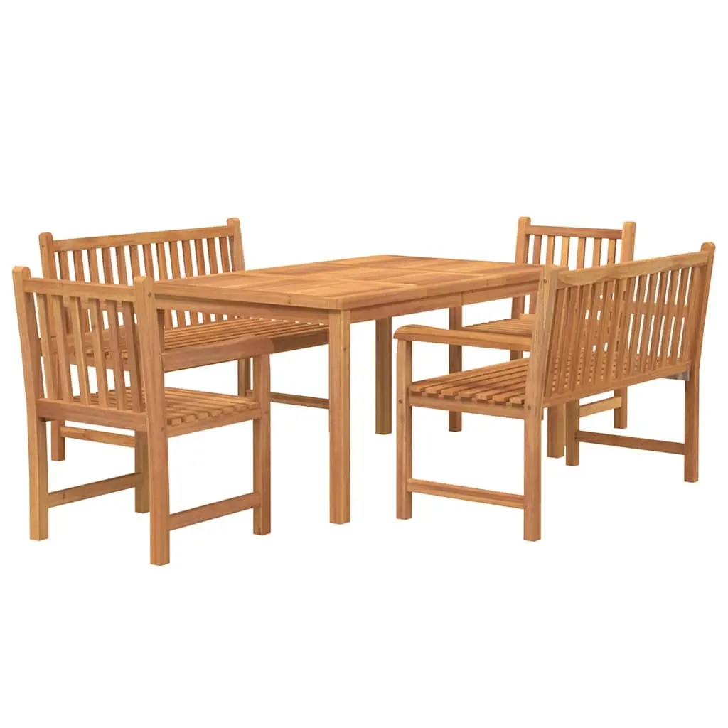 5 Piece Teak Garden Dining Set