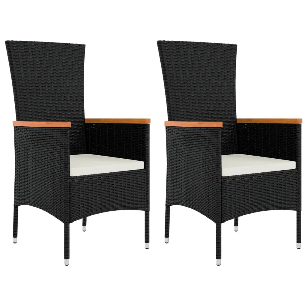 Black Garden Lounge Set