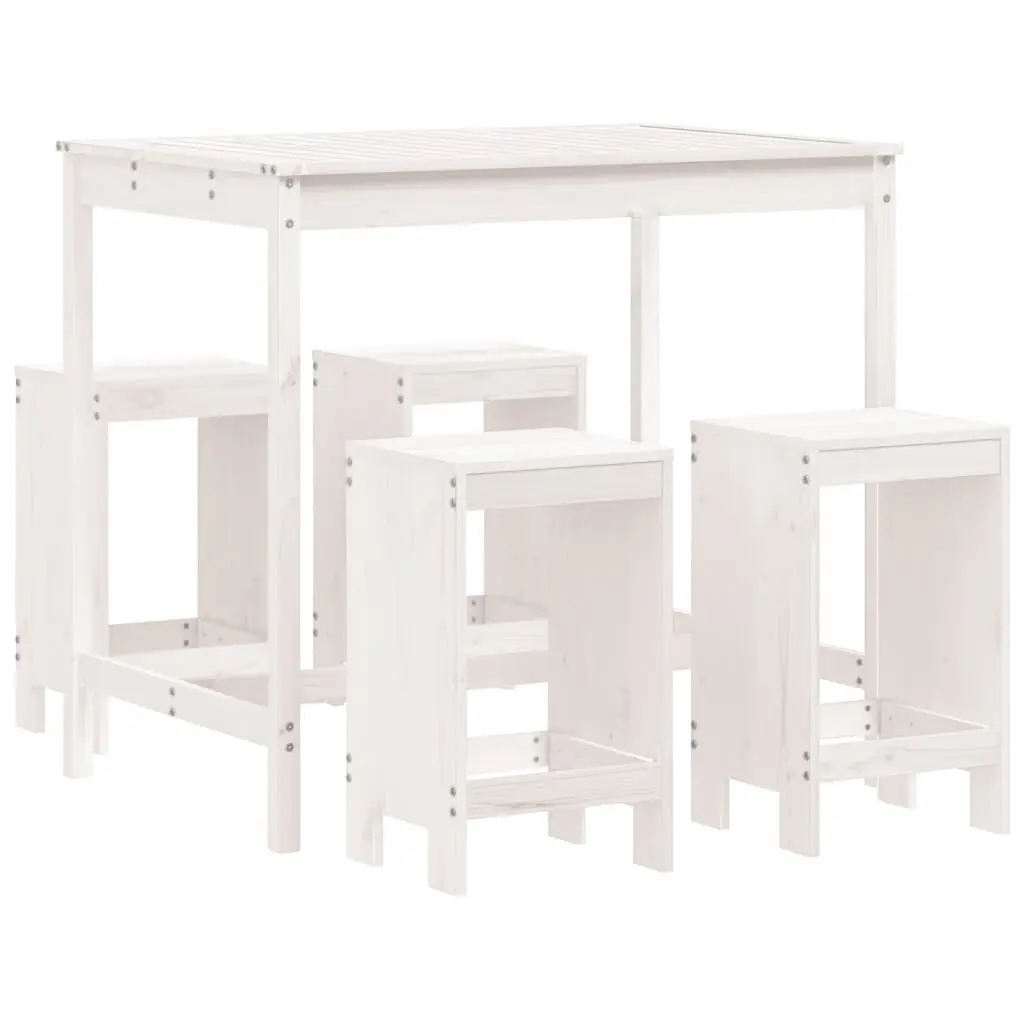 5 Piece Garden Bar Set for Outdoor Fun