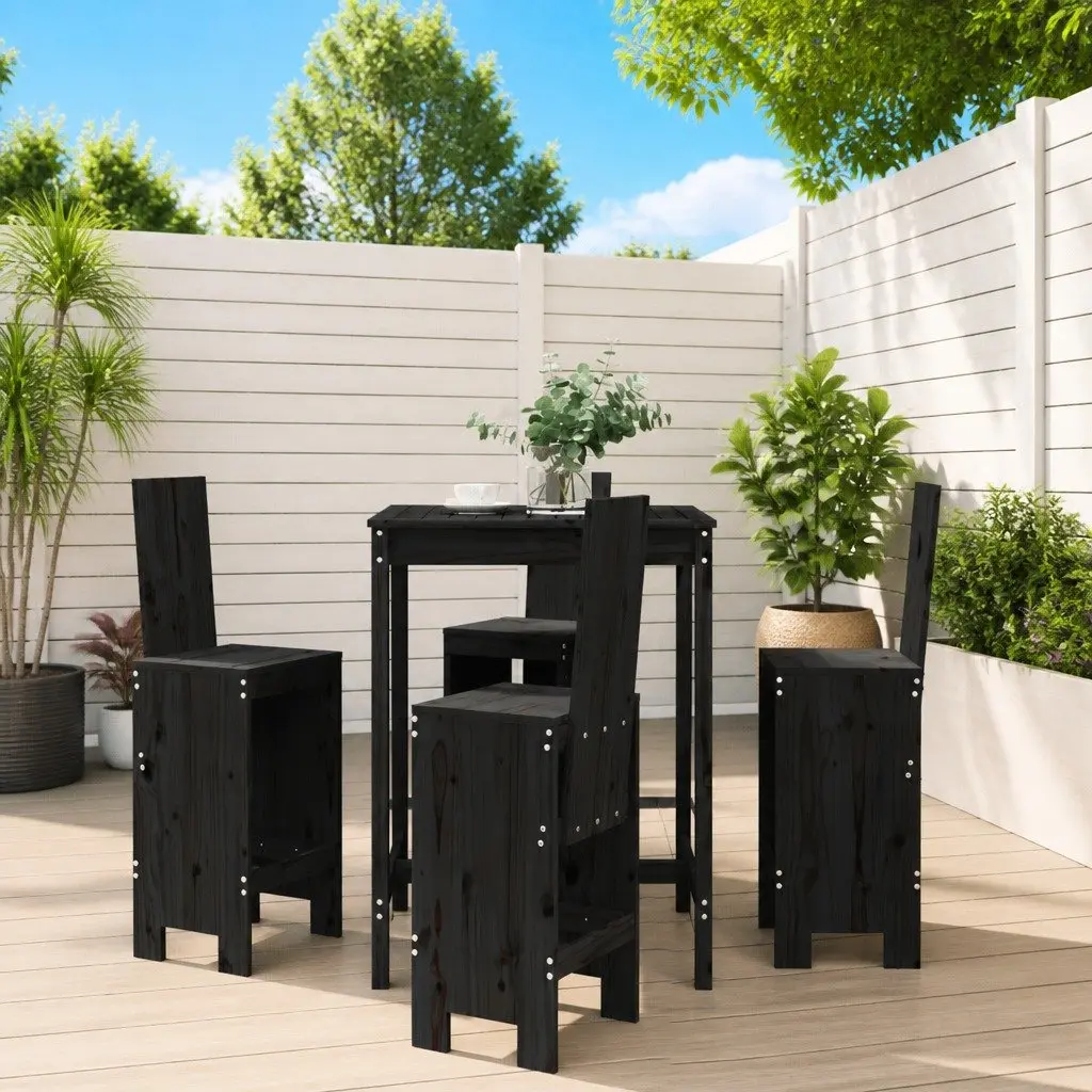 5-Piece Garden Bar Set for Outdoor Fun