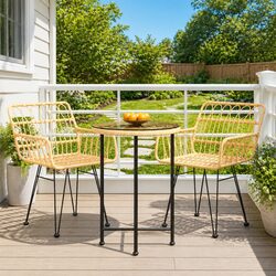 3 Piece Garden Dining Set