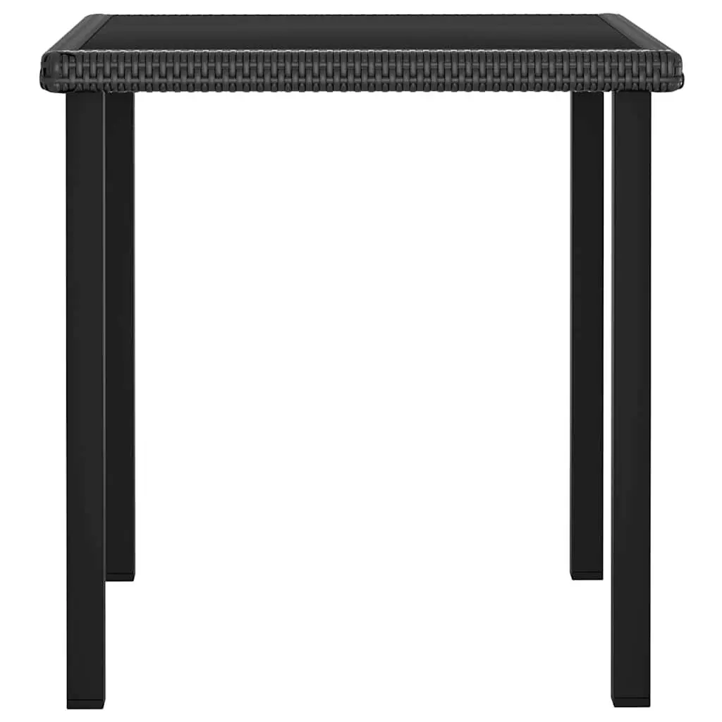 Glass Top Dining Table for Garden Use