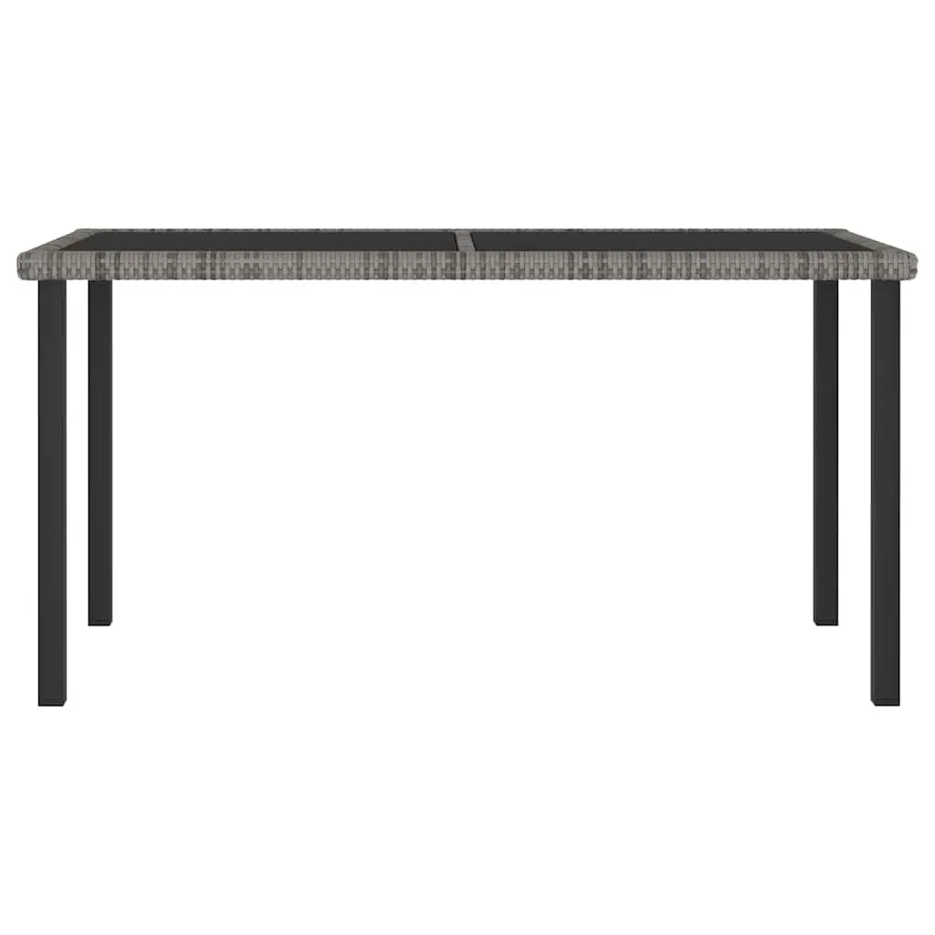 Grey Outdoor Dining Table