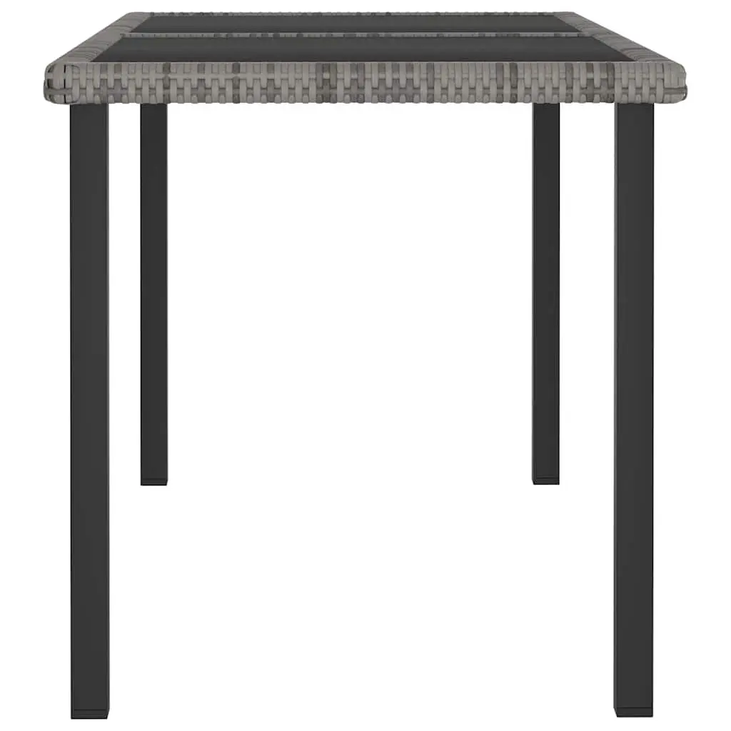 Grey Outdoor Dining Table