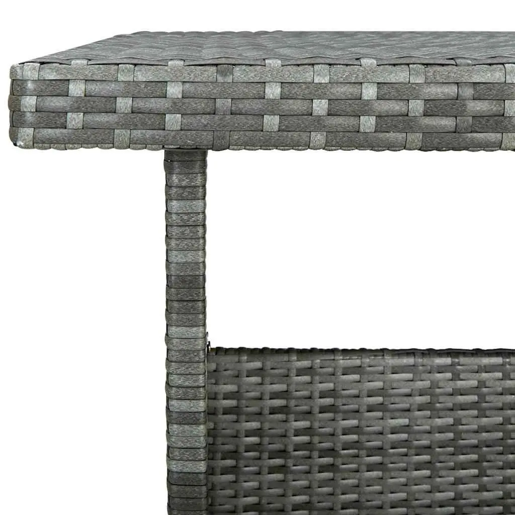 6 Piece Outdoor Lounge Set with Cushions Corner Sofa Stools Coffee Table Garden