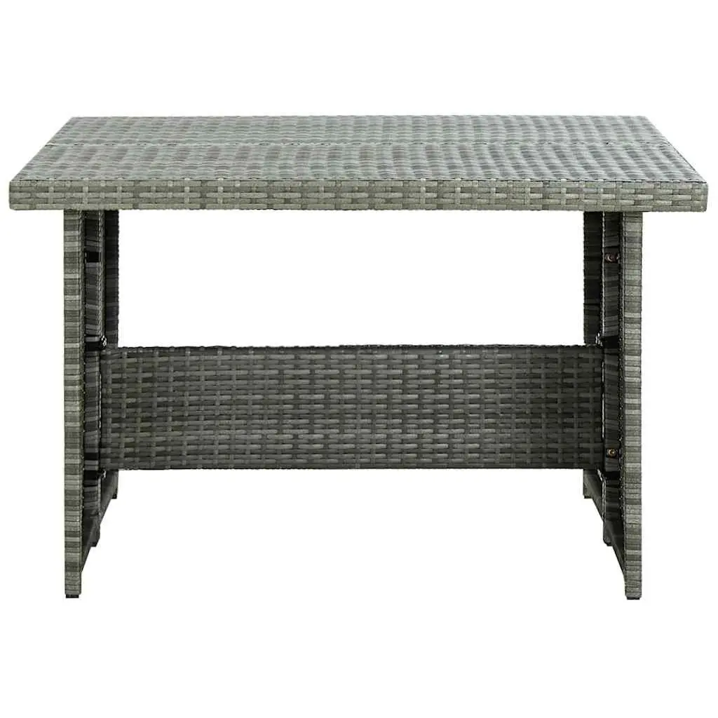 6 Piece Outdoor Lounge Set with Cushions Corner Sofa Stools Coffee Table Garden
