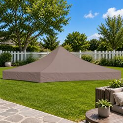 Replace Your Tent Canopy with This 3x3 m Taupe Option
