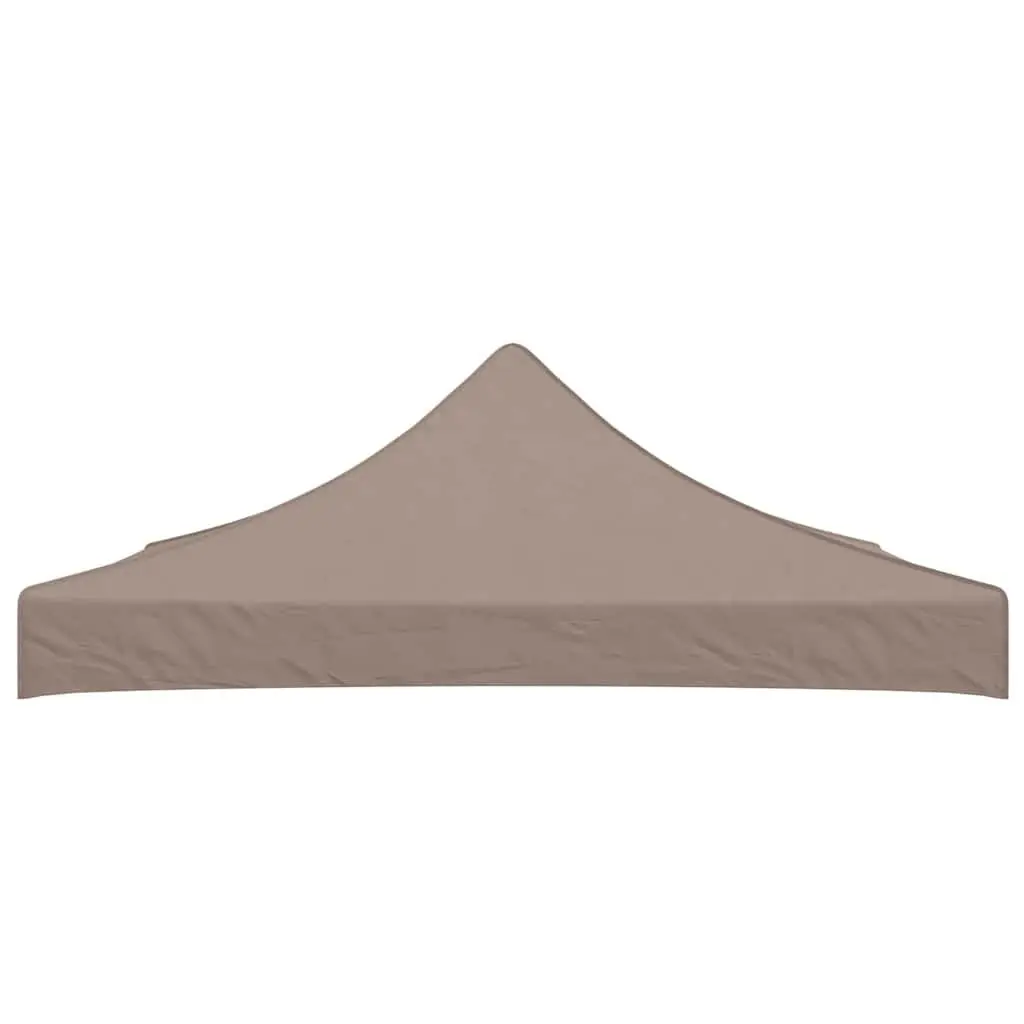 Party Tent Roof Taupe 3x3 m UV and Weather Resistant Replacement Canopy Cover