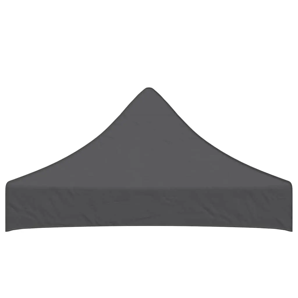 Party Tent Roof Anthracite 2x2 m UV and Weather Resistant Oxford Cover
