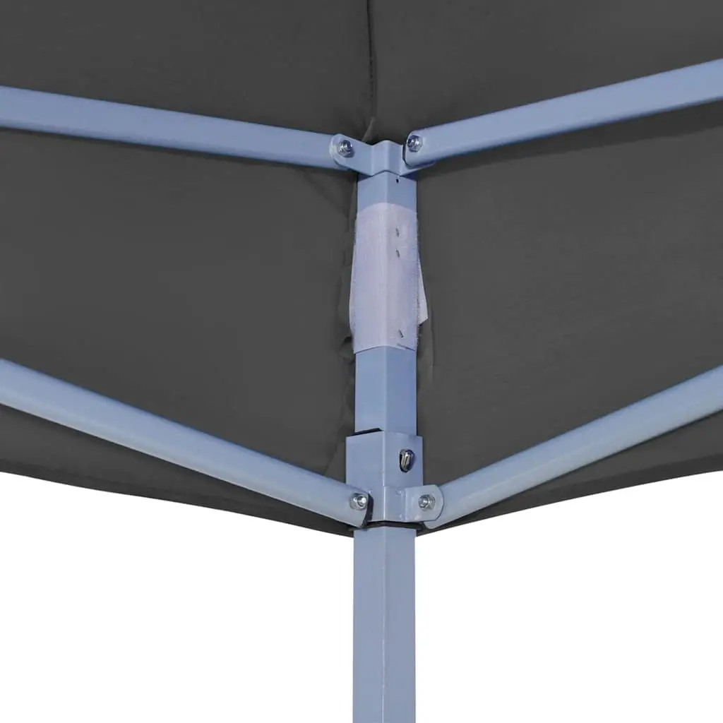 Party Tent Roof Anthracite 2x2 m UV and Weather Resistant Oxford Cover