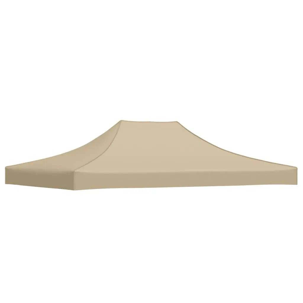 Party Tent Roof Beige 4.5 x 3 m Replacement Canopy Top Cover Oxford