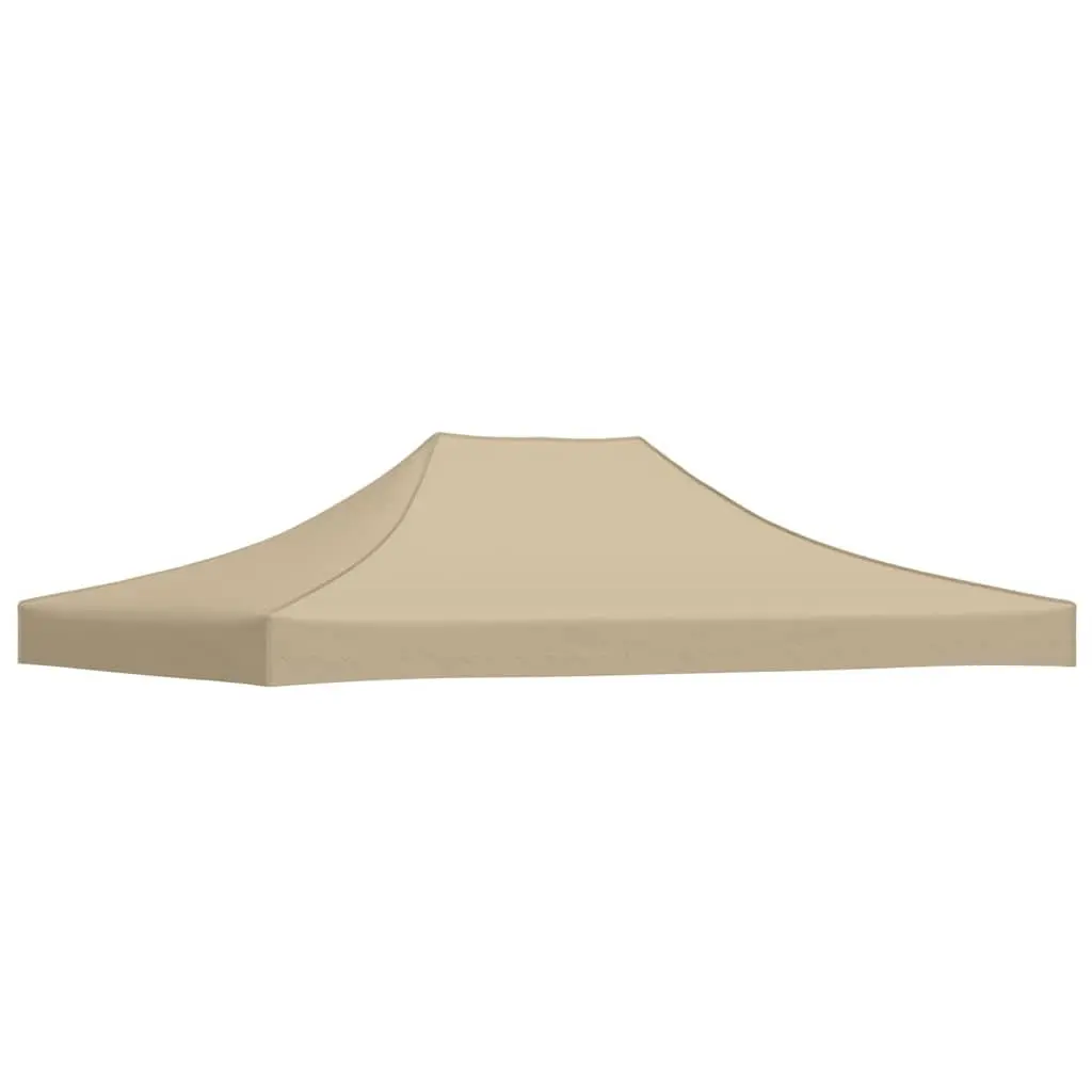 Party Tent Roof Beige 4.5 x 3 m Replacement Canopy Top Cover Oxford
