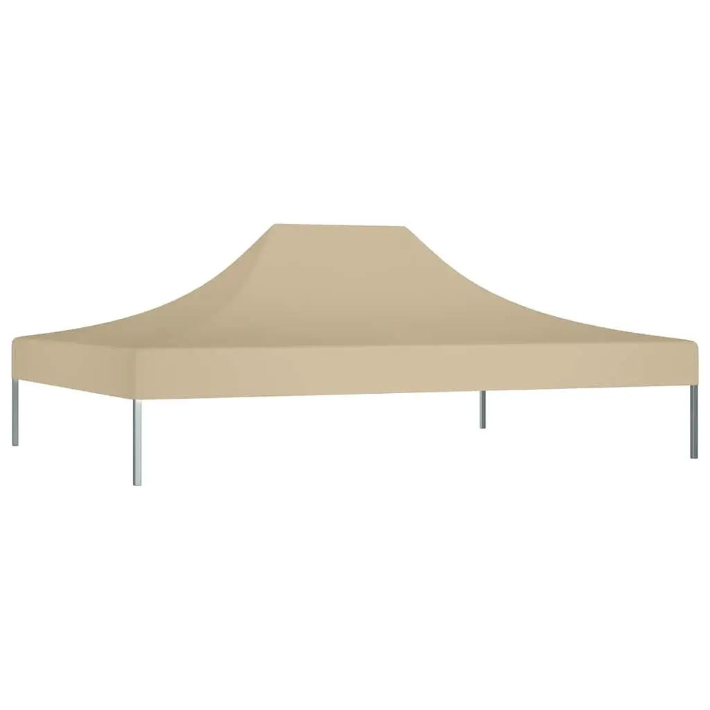 Party Tent Roof Beige 4.5 x 3 m Replacement Canopy Top Cover Oxford