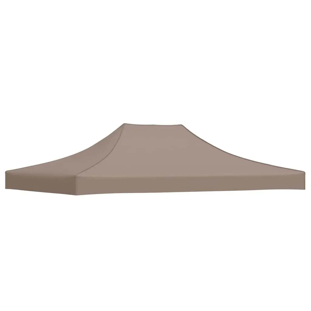 Party Tent Roof Taupe 4.5x3 m UV Weather Resistant Replacement Top Cover