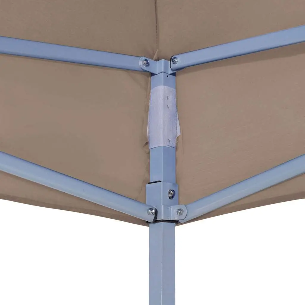Party Tent Roof Taupe 4.5x3 m UV Weather Resistant Replacement Top Cover