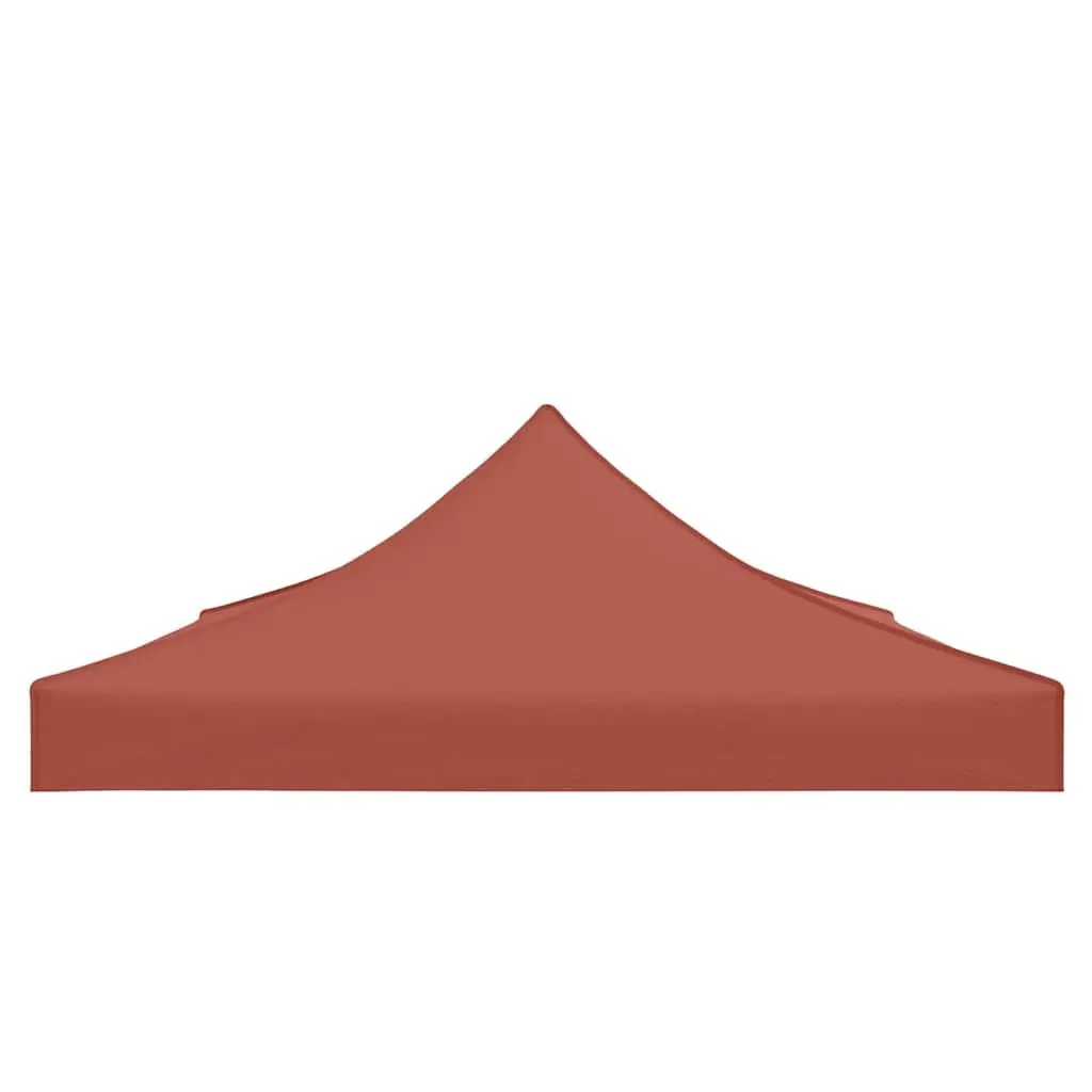 Party Tent Roof Brown 4.5x3m Replacement Canopy Top Outdoor Garden Marquee Cover