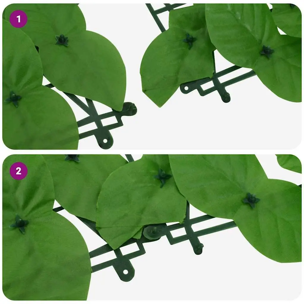 Privacy Screen Balcony Terrace Garden Outdoor Decorative Leaves 600x75cm