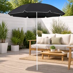 Compact and Reliable 180cm Garden Parasol