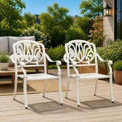 Stylish Outdoor Chairs Set of 2: Perfect for Any Space