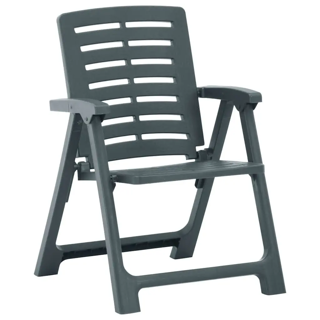 Green Outdoor Chairs Set of 4