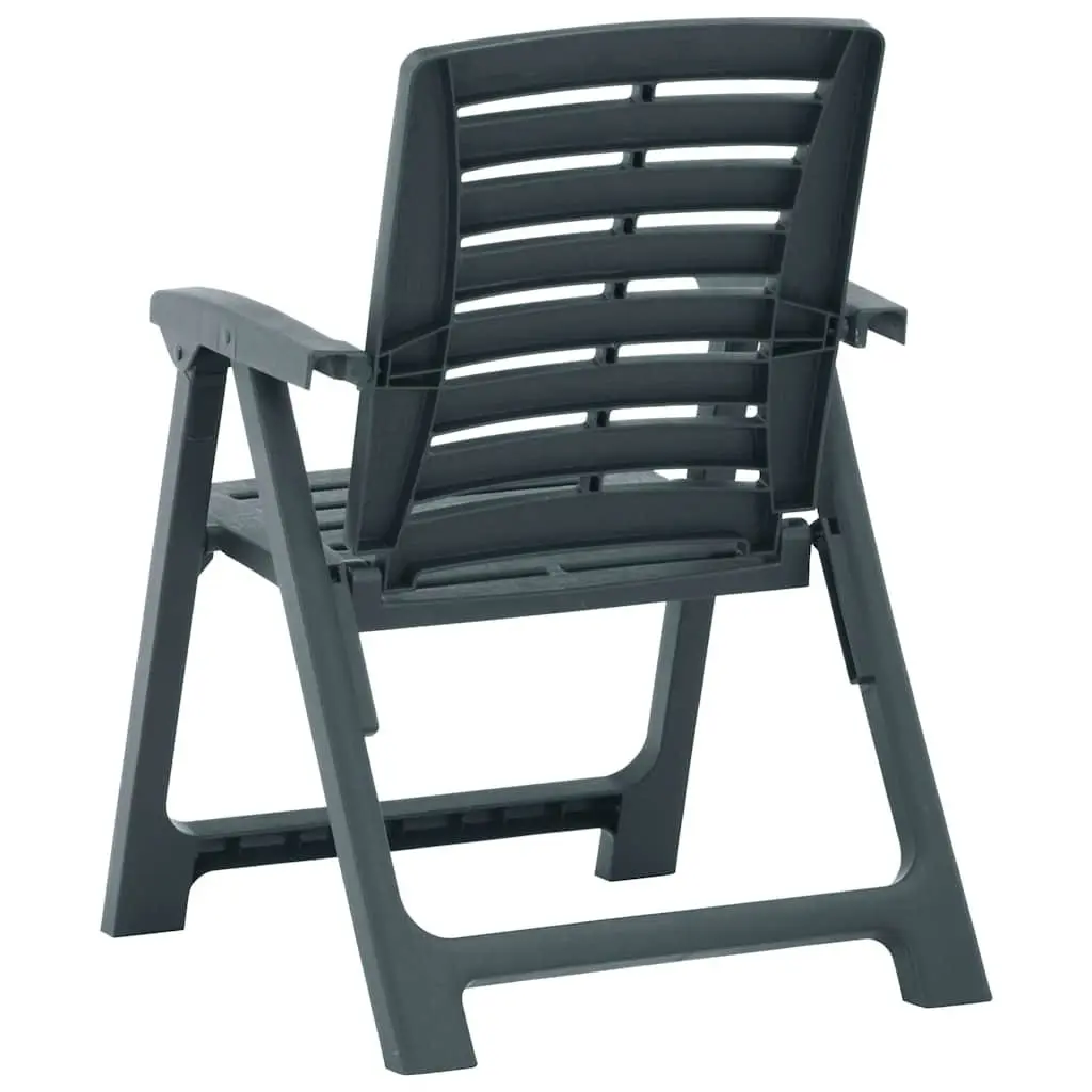 Green Outdoor Chairs Set of 4