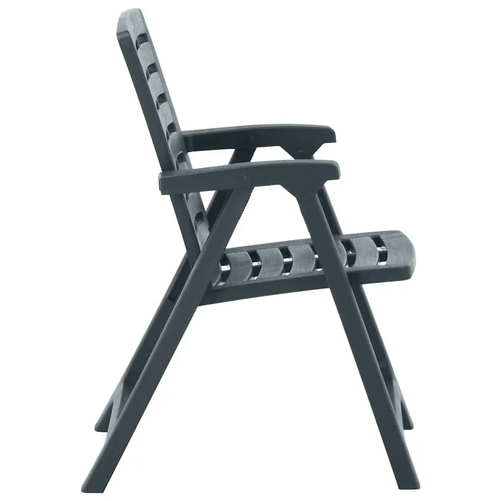 Green Outdoor Chairs Set of 4