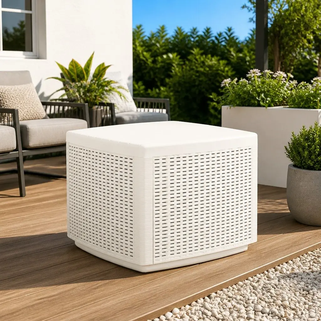 White Garden Coffee Table