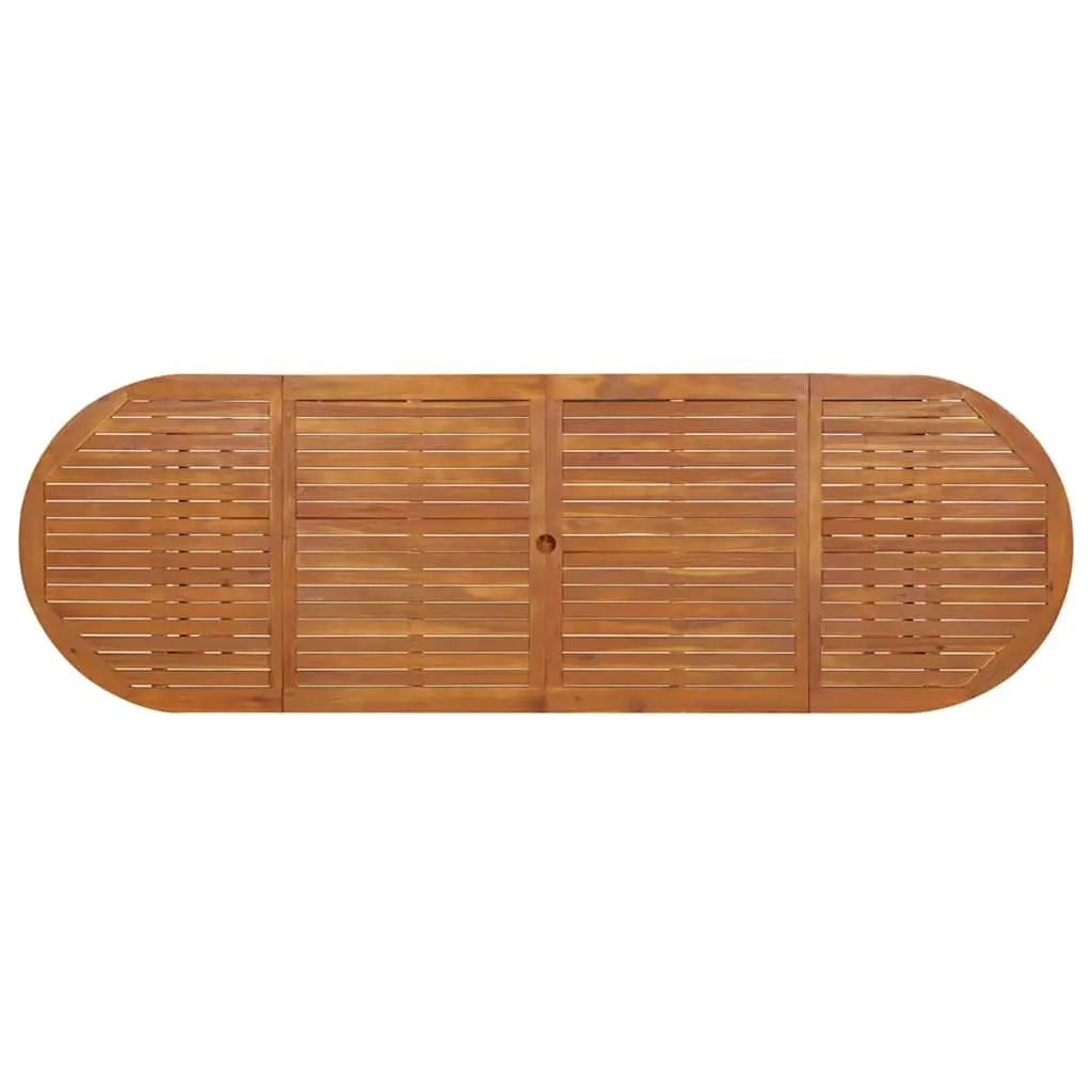 Garden Dining Table 280x90x75 cm in Acacia Wood