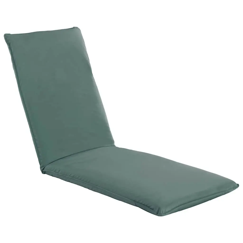 Foldable Sunlounger Grey 5-Level Adjustable Outdoor Garden Beach Lounge Chair