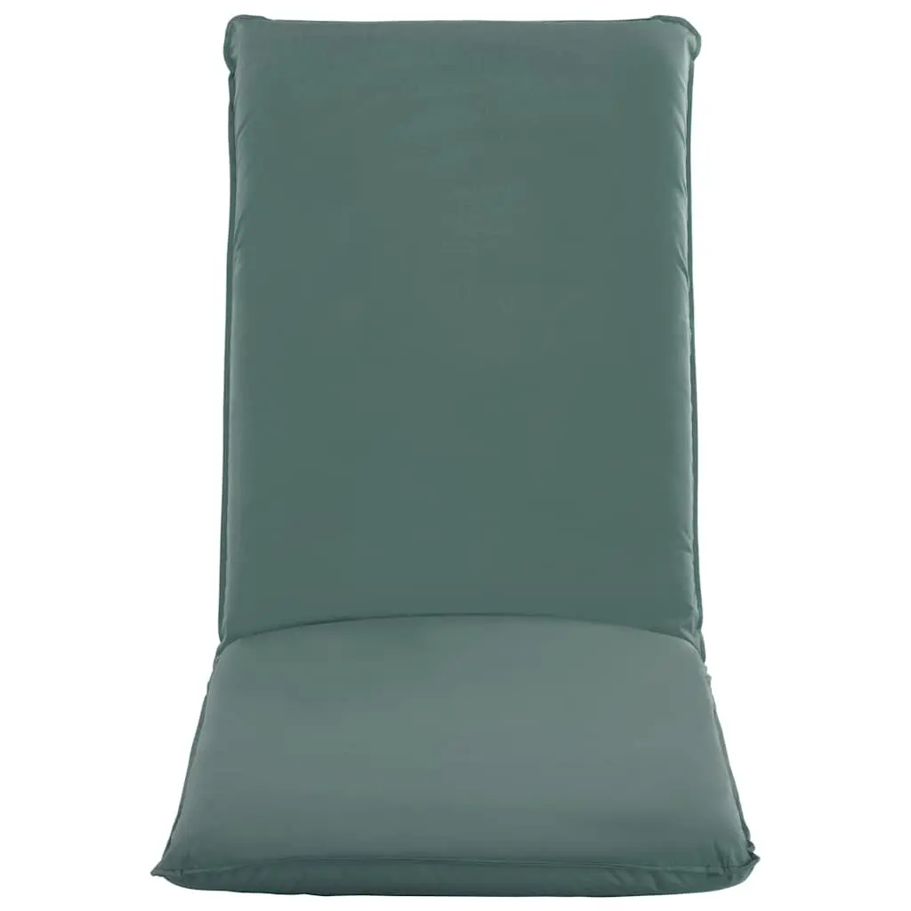 Foldable Sunlounger Grey 5-Level Adjustable Outdoor Garden Beach Lounge Chair