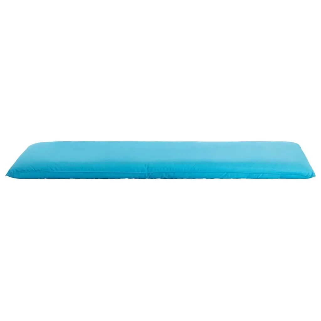 Foldable Sunlounger Blue Oxford Fabric 5-Level Adjustable Garden Beach Lounger