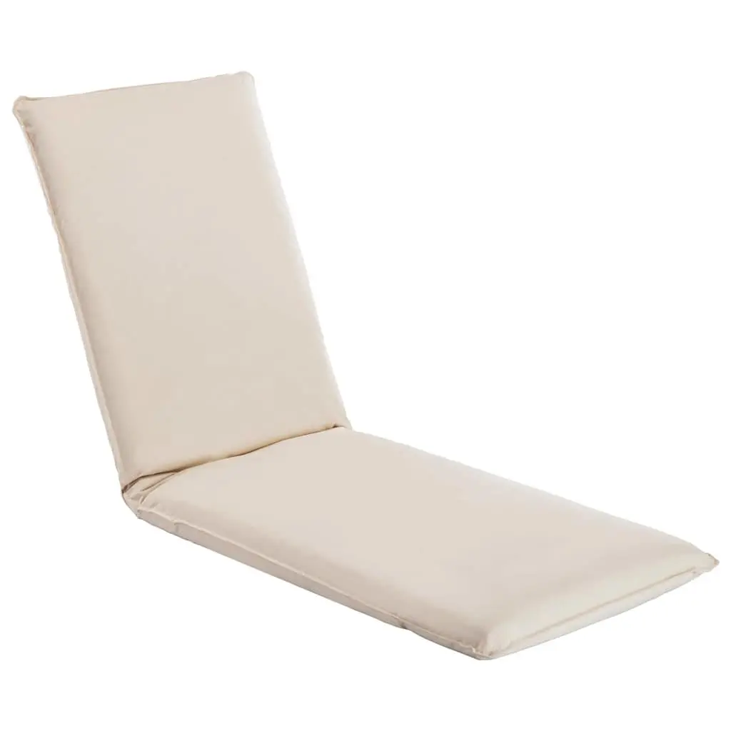 Foldable Sunlounger Outdoor Lounge Chair 5-Level Adjustable Garden Beach