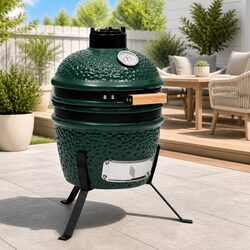 Compact and Reliable Kamado Barbecue Grill 56cm