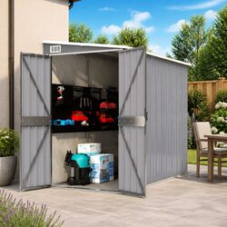 Your Perfect Grey Wall-mounted Garden Shed Awaits