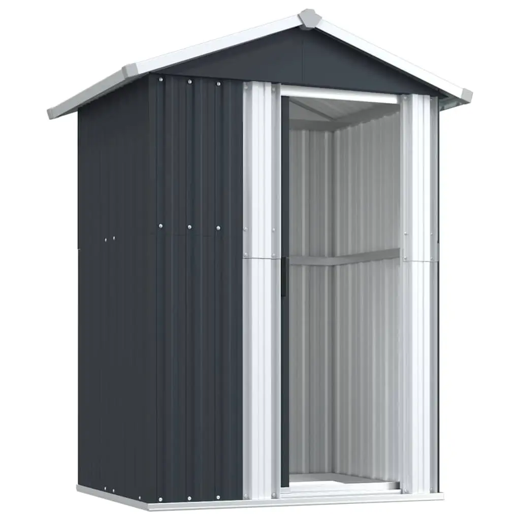 Garden Shed Anthracite Galvanised Steel Sliding Gate Durable Outdoor Storage