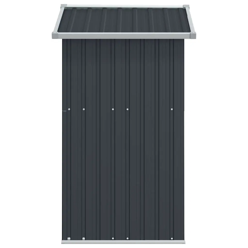 Garden Shed Anthracite Galvanised Steel Sliding Gate Durable Outdoor Storage