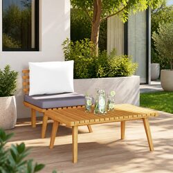 Outdoor Lounge Set with Cushions Included