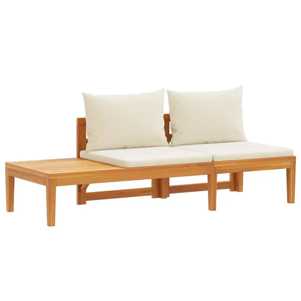 Garden Bench with Table