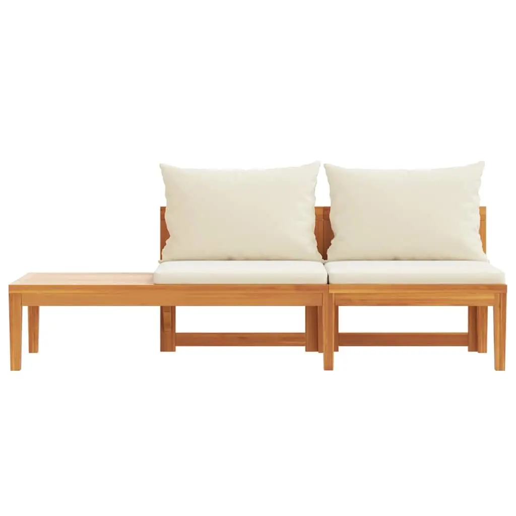 Garden Bench with Table