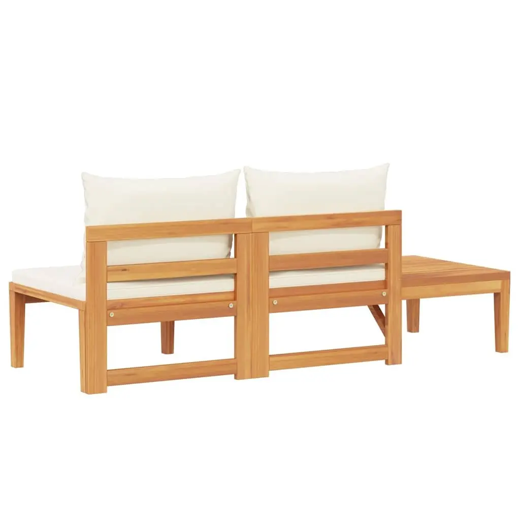 Garden Bench with Table