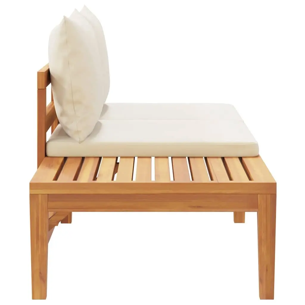 Garden Bench with Table