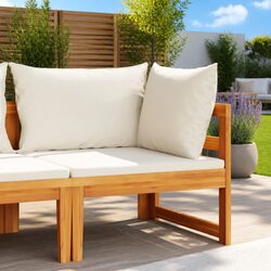 Sleek Outdoor Corner Sofa Sectional for Leisure Time