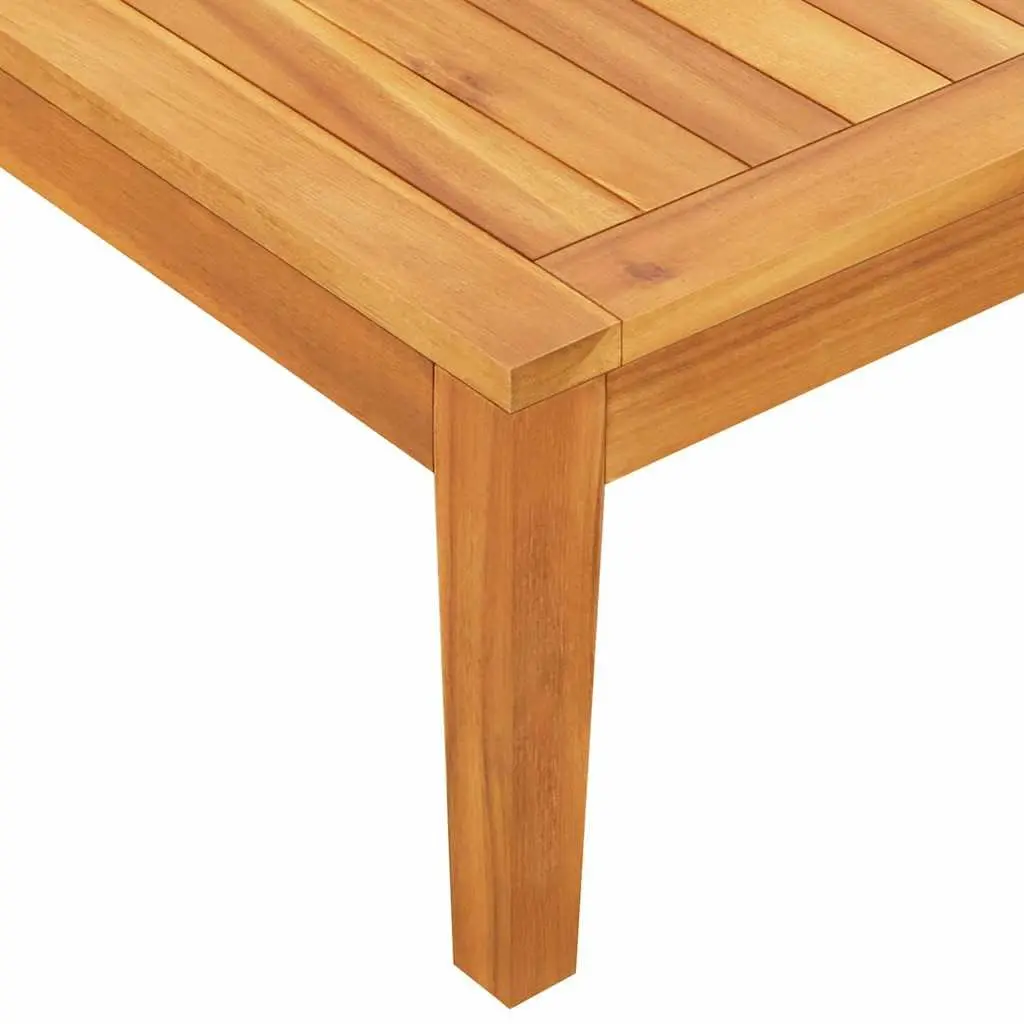 Garden Bench with Table and Cushions