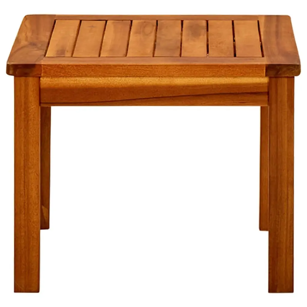 Solid Acacia Wood Garden Coffee Table 45x45x36cm Outdoor Patio Furniture Brown